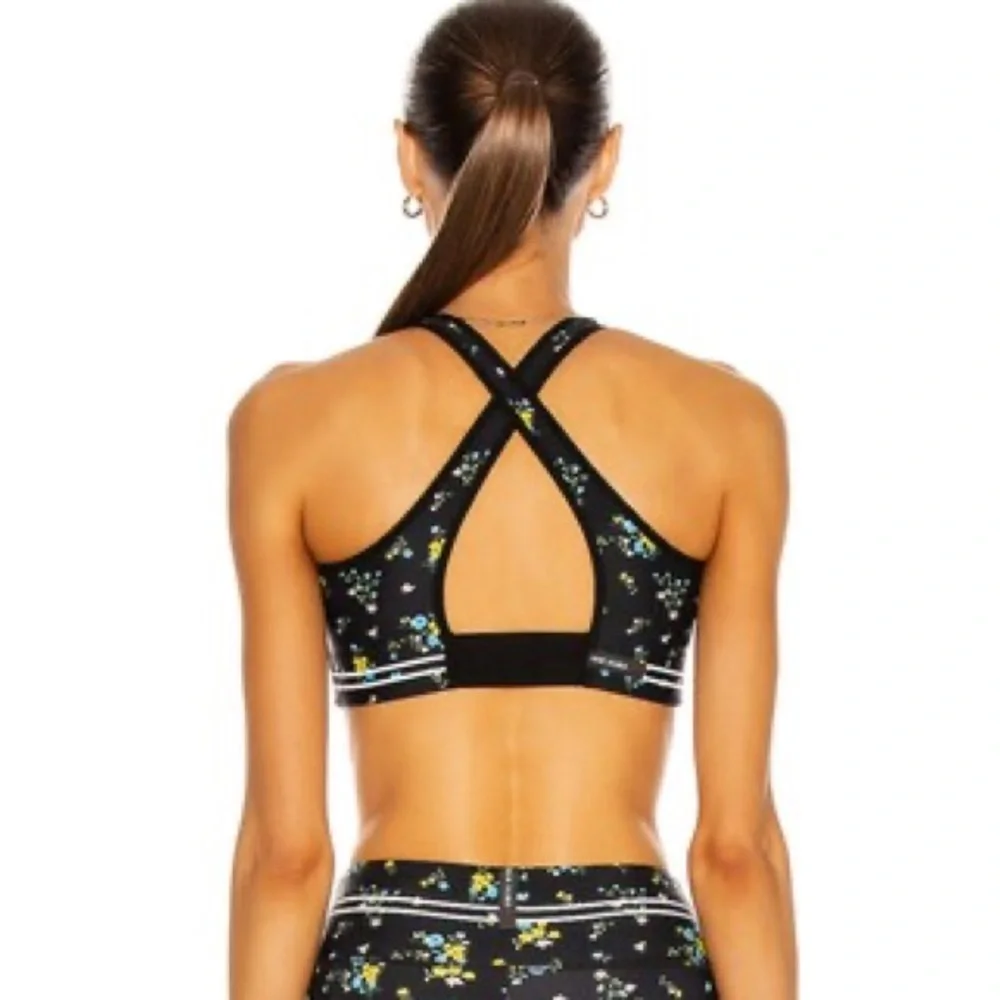 Adam Selman Cross-Back Floral Sports Bra - Picture 12 of 14